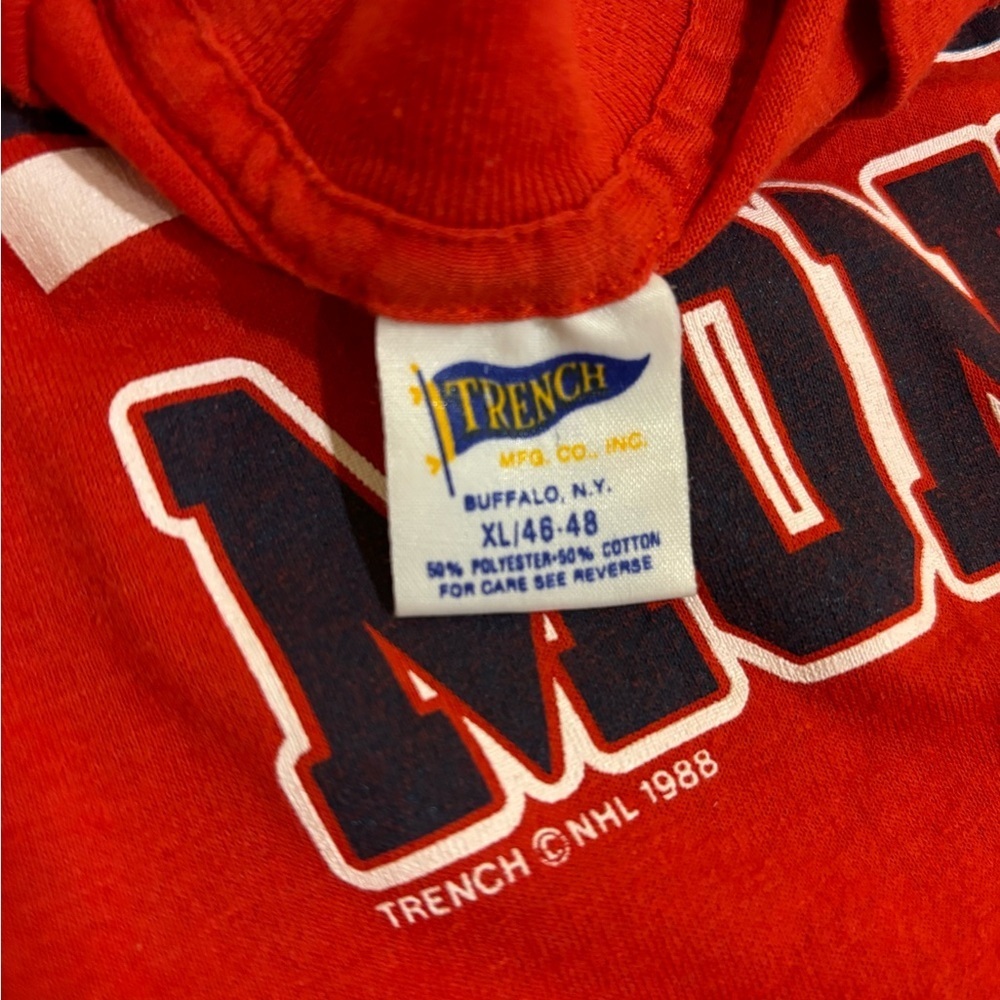 Vintage 1988 Montreal Canadians T-Shirt - Picture 3 of 3